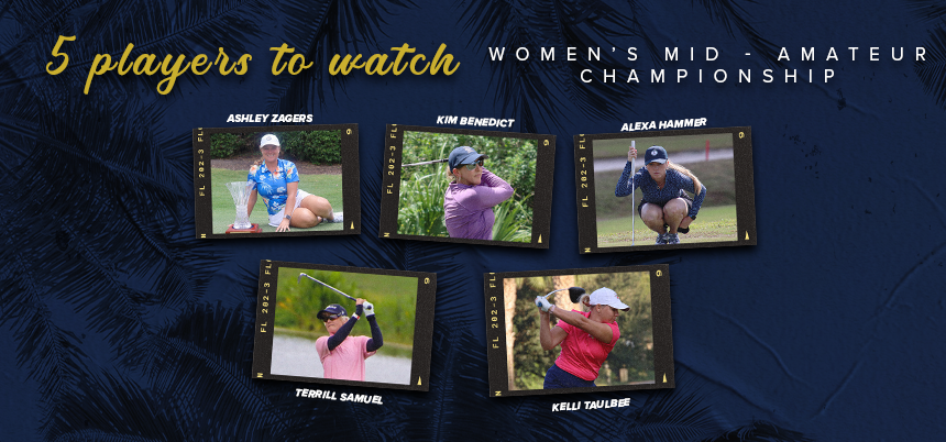 Five Must-Watch Players at the Women's Mid-Amateur